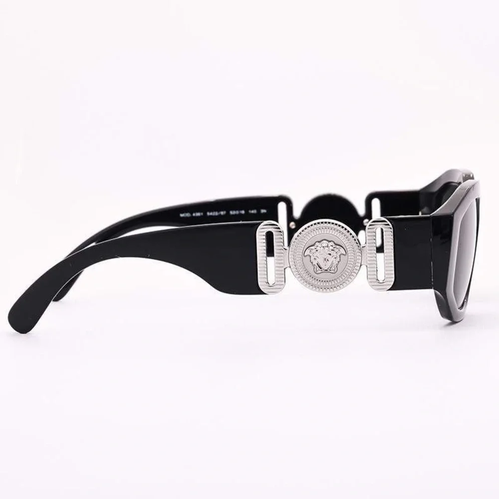 NEW VERSACE BLACK SUNGLASSES